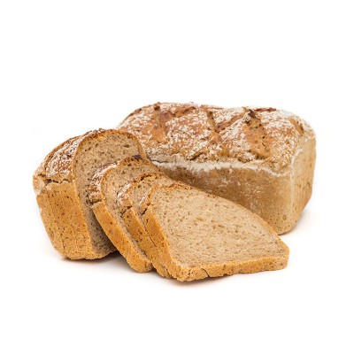 Skład: mąka żytnia, naturalny zakwas chlebowy, drożdże, sól, woda. Chleb żytni wypiekany w formie. Występuje również w wersjach: chleb żytni z dynią, chleb żytni ze śliwkami, chleb żytni z orzechami włoskimi.